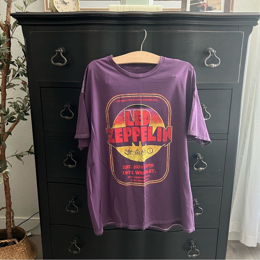 Urban Outfitters Led Zeppelin T-Shirt Dress